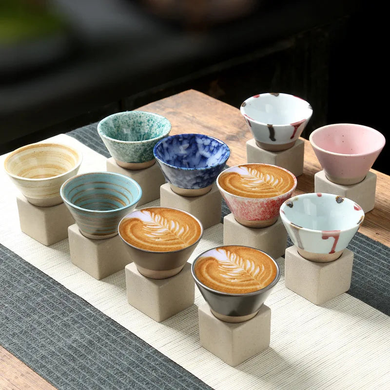 Retro Conical Tea Cup