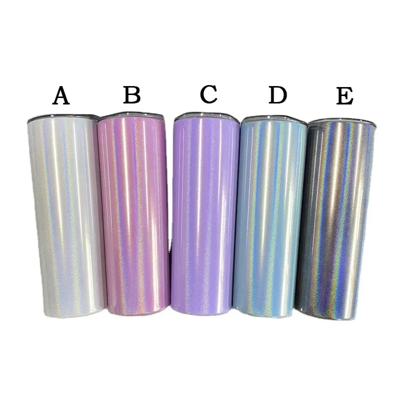 Glitter Straight Skinny Tumbler