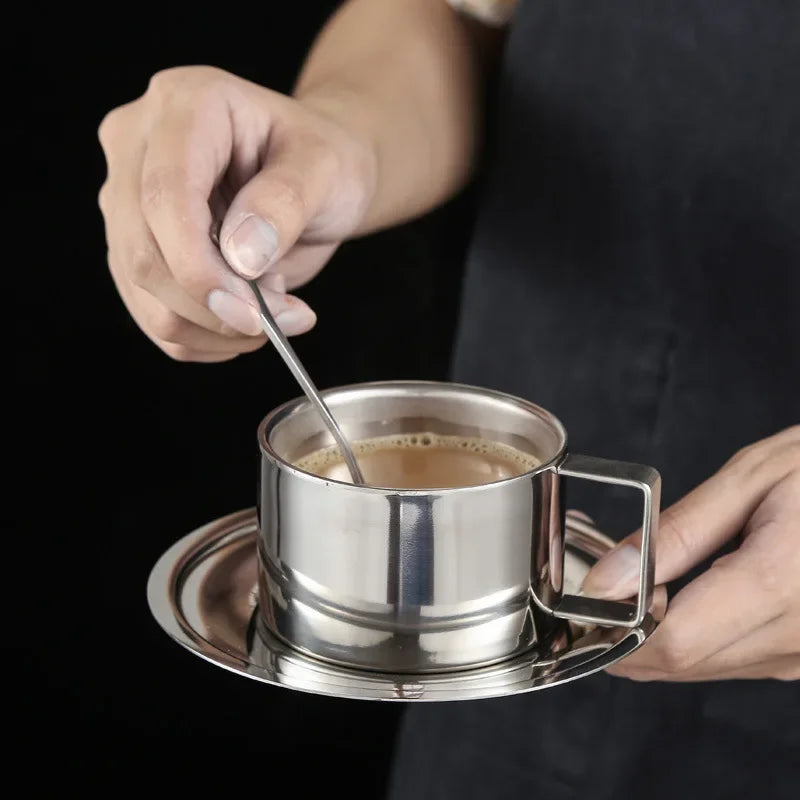 Great Cappuccino Cups with Spoon