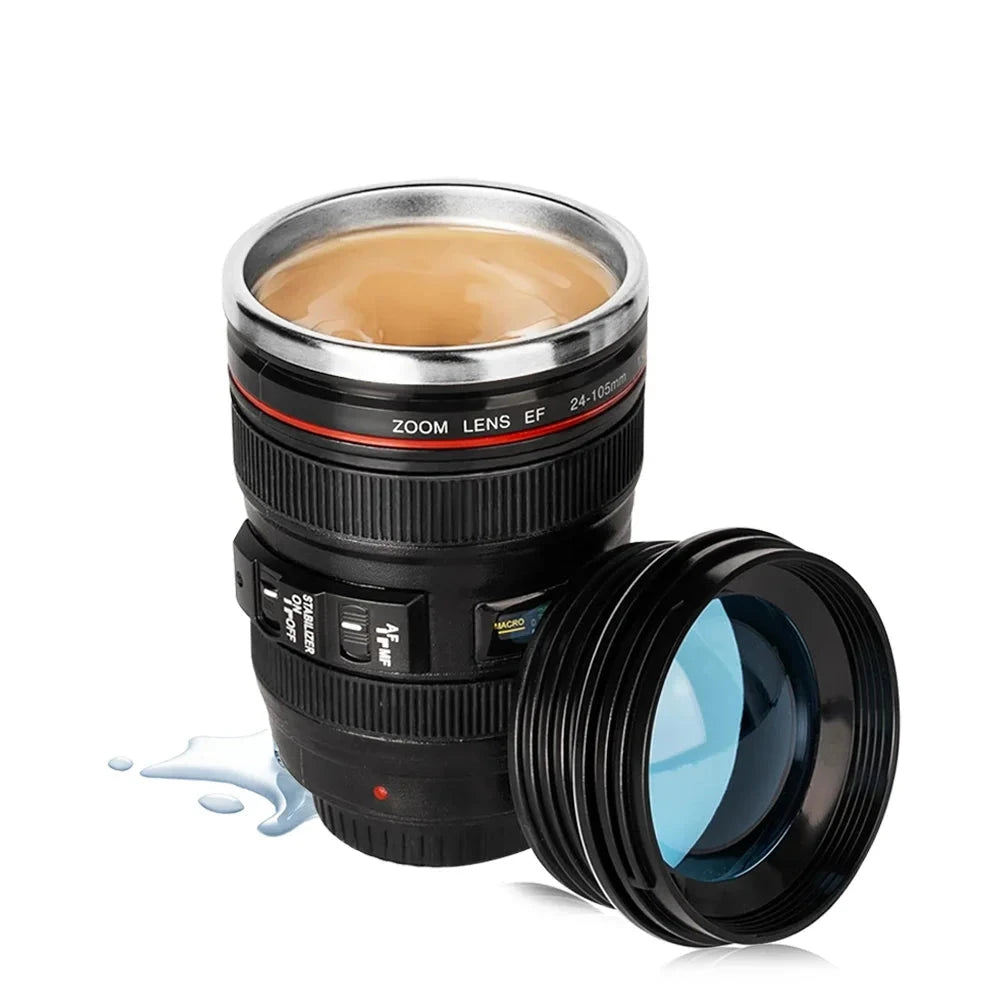 Camera Lens Coffee Mug Cup