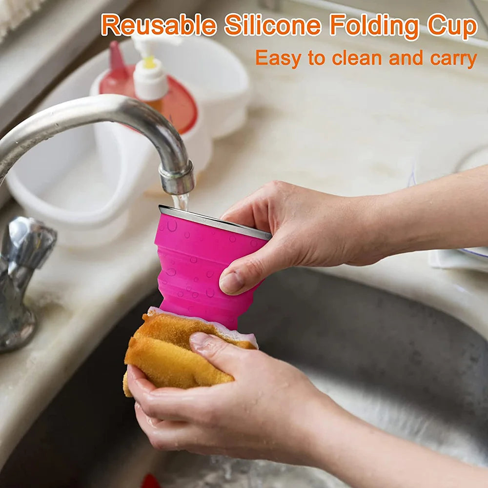 Silicone Collapsible Travel Cup