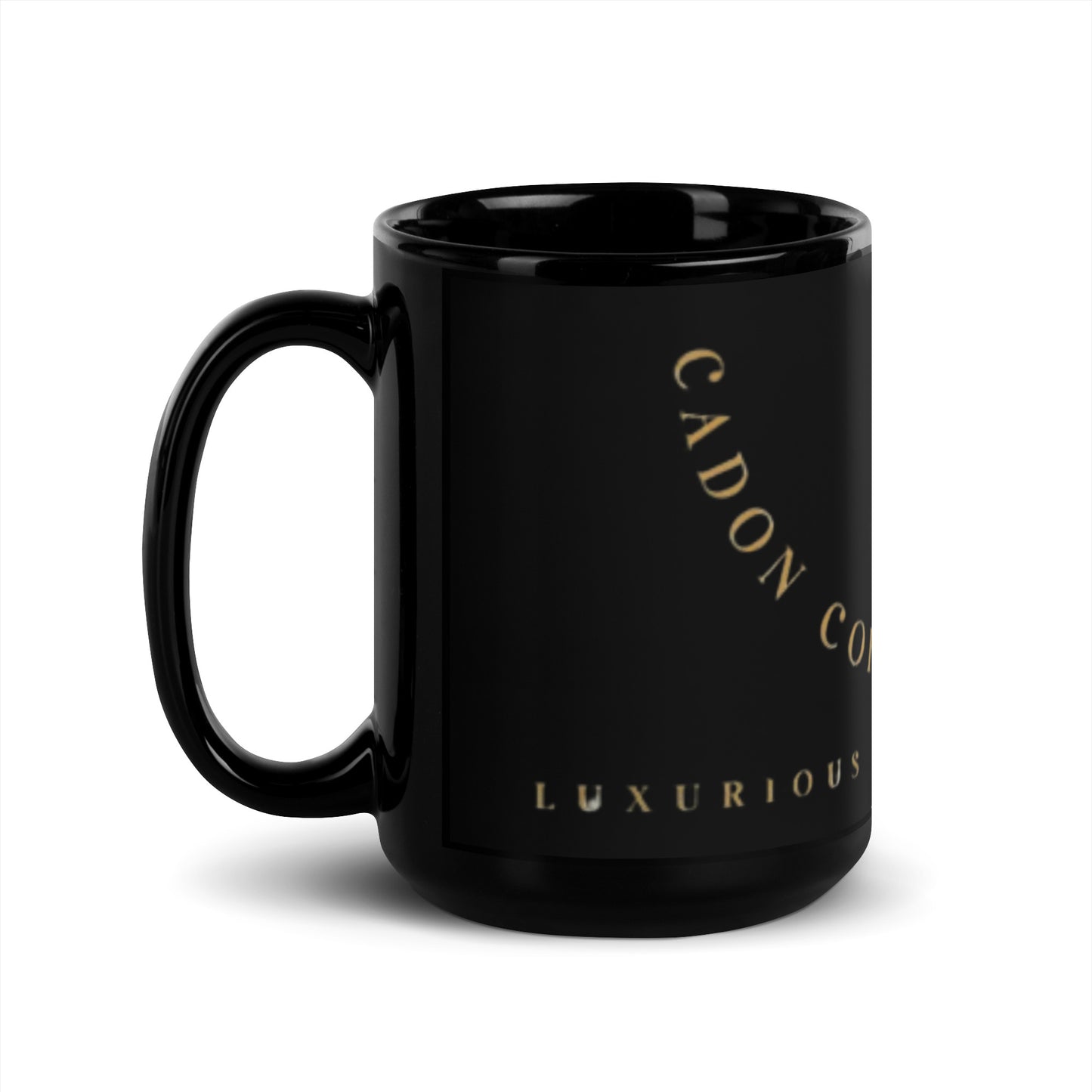 Black Glossy Mug