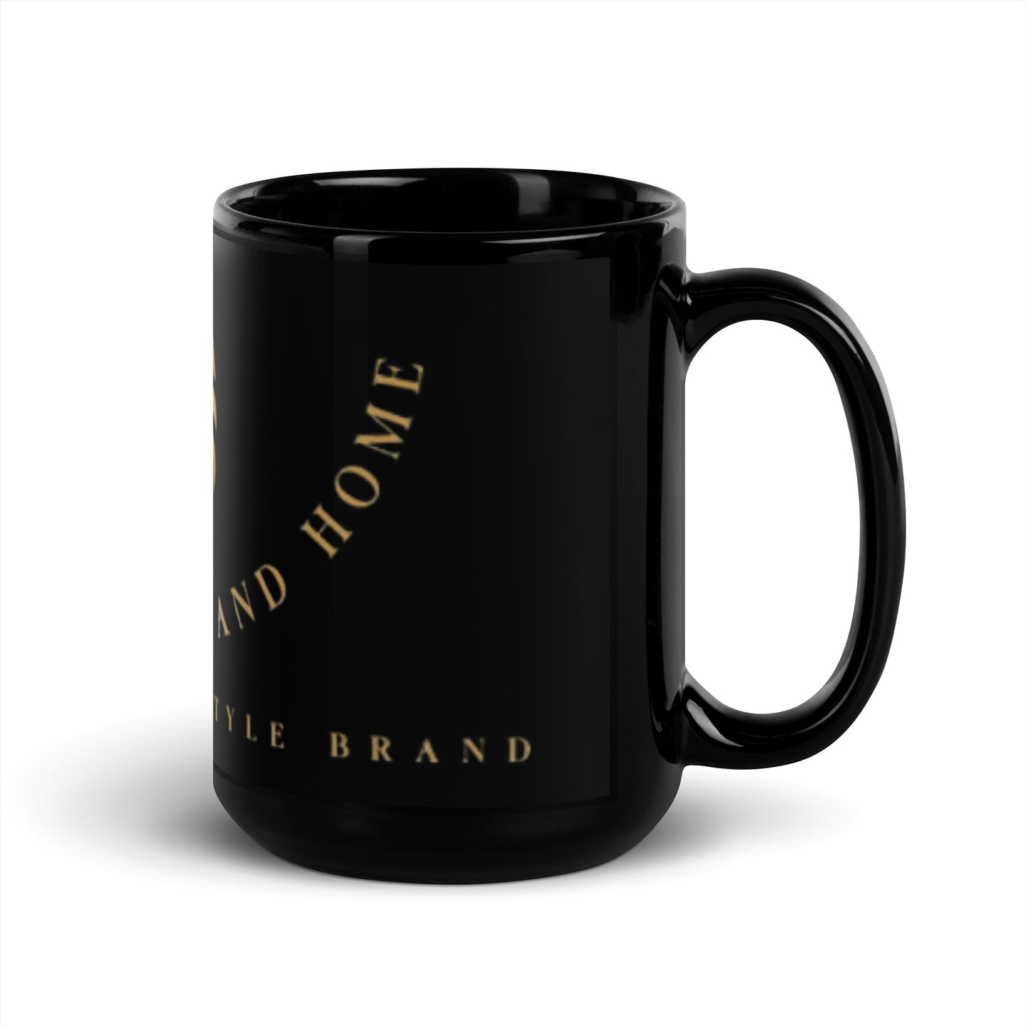 Black Glossy Mug